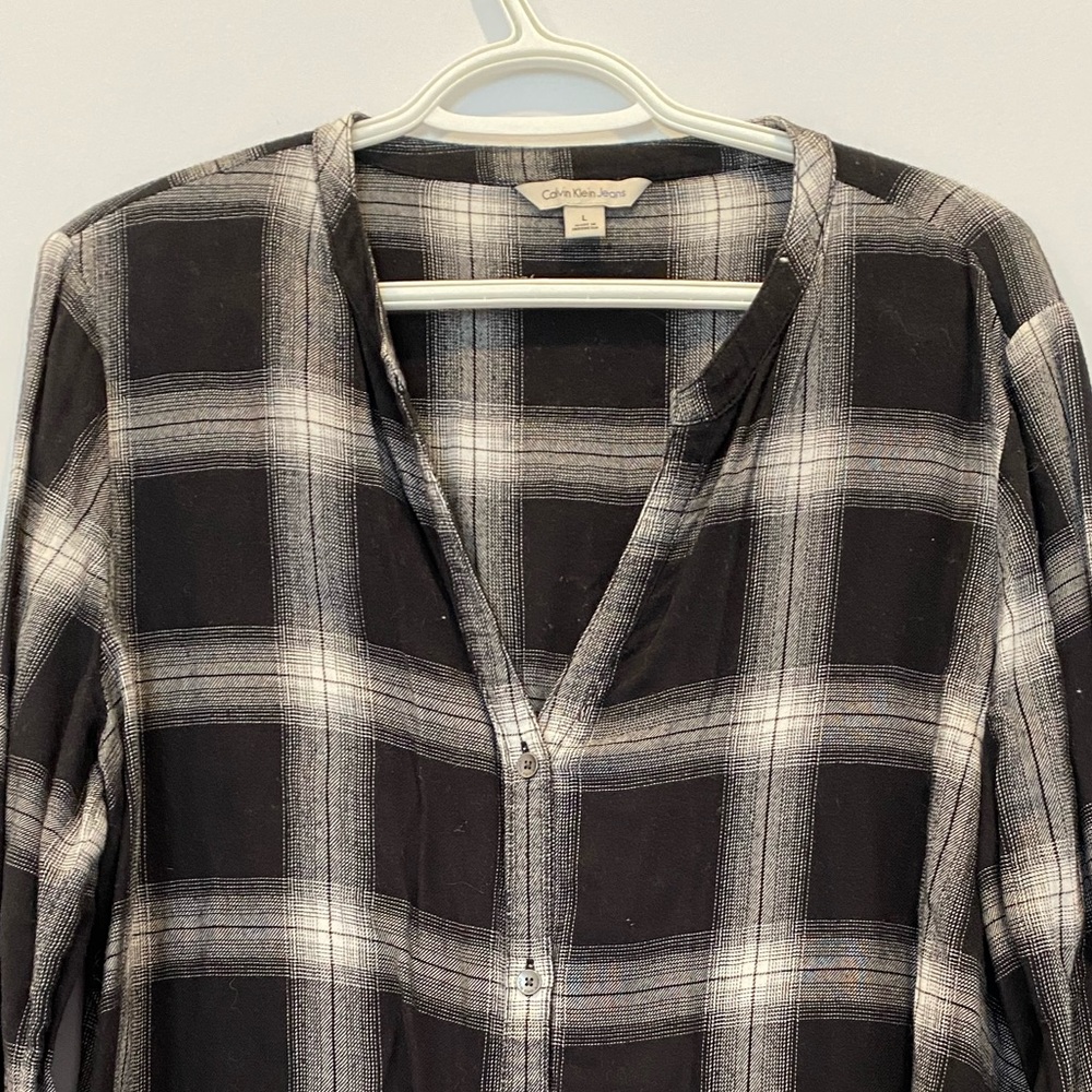 Calvin Klein flannel